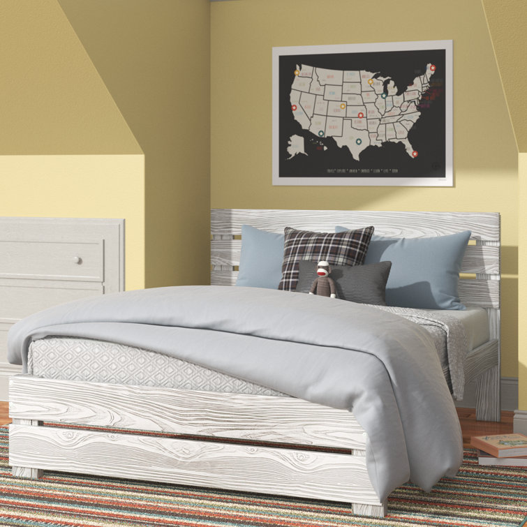 Andover Mills™ Baby & Kids Mapleview Solid Wood Platforms Bed by